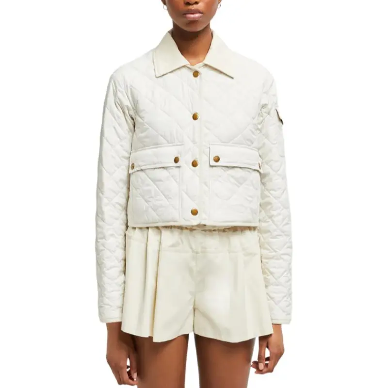 Moncler Chitre Diamond Quilted Padded Shirt Jacket-3