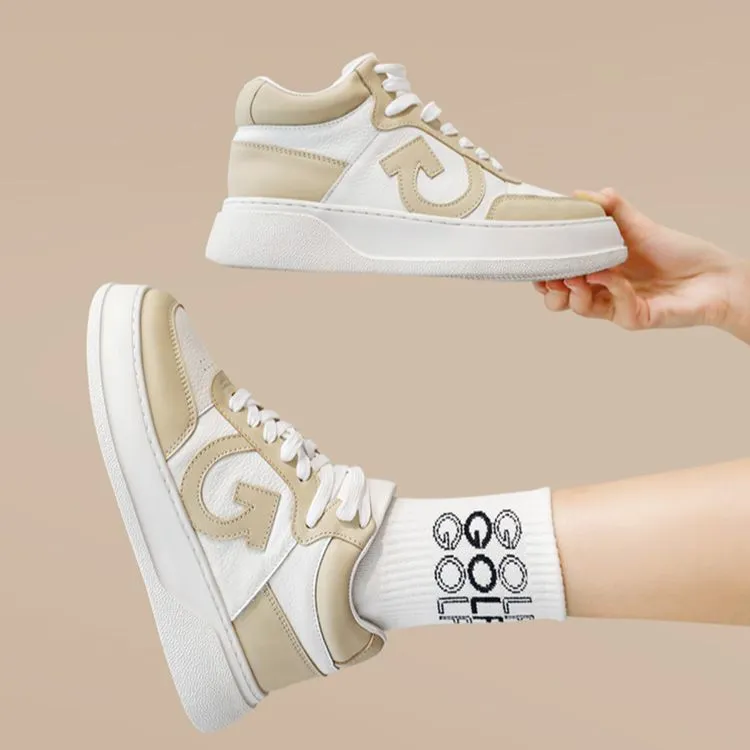 GOLF Thermal Abrasion Resistant High Top Skateboard Shoes 4.5cm Women's-15