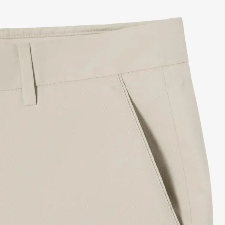 LACOSTE Casual Pants Men's Ecru-3