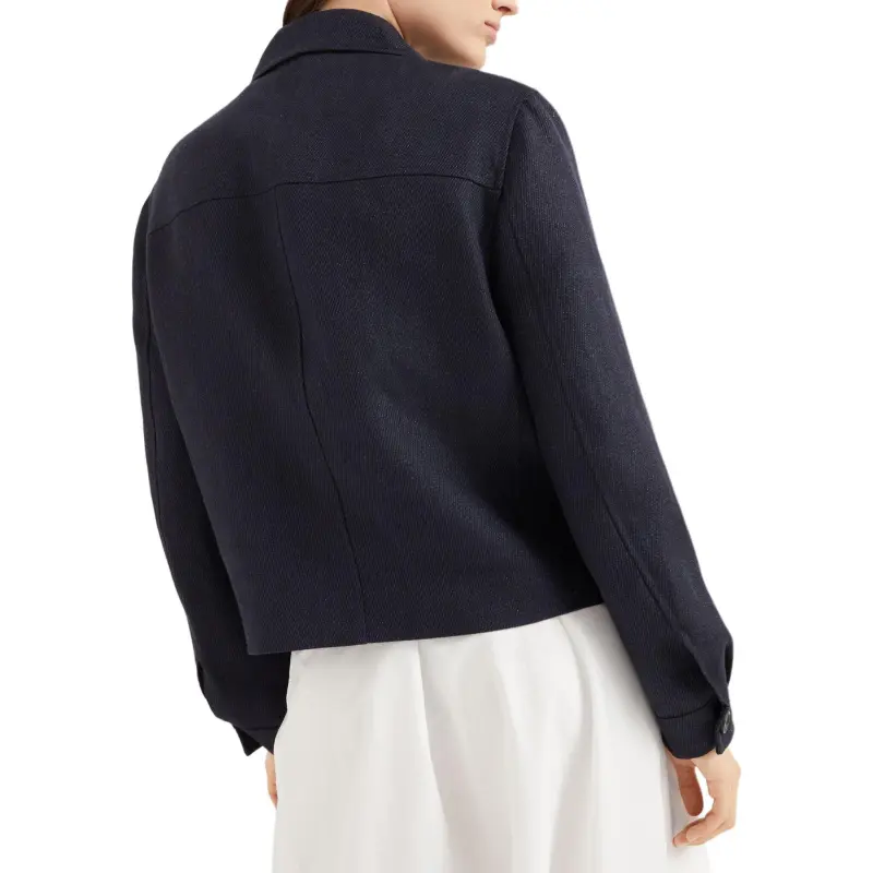 Brunello Cucinelli Monili Detailed Double Breasted Jacket-2