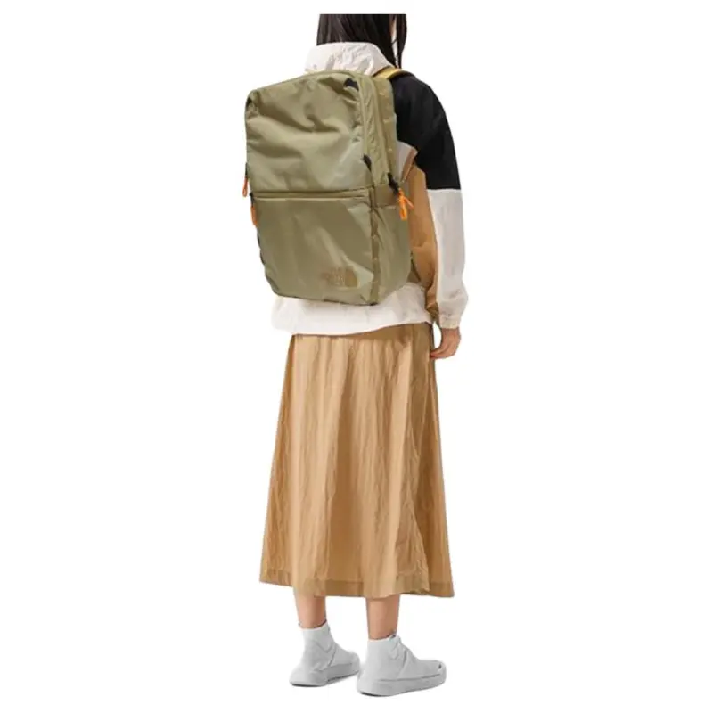 THE NORTH FACE Polyester Backpack Regular Unisex Khaki-3