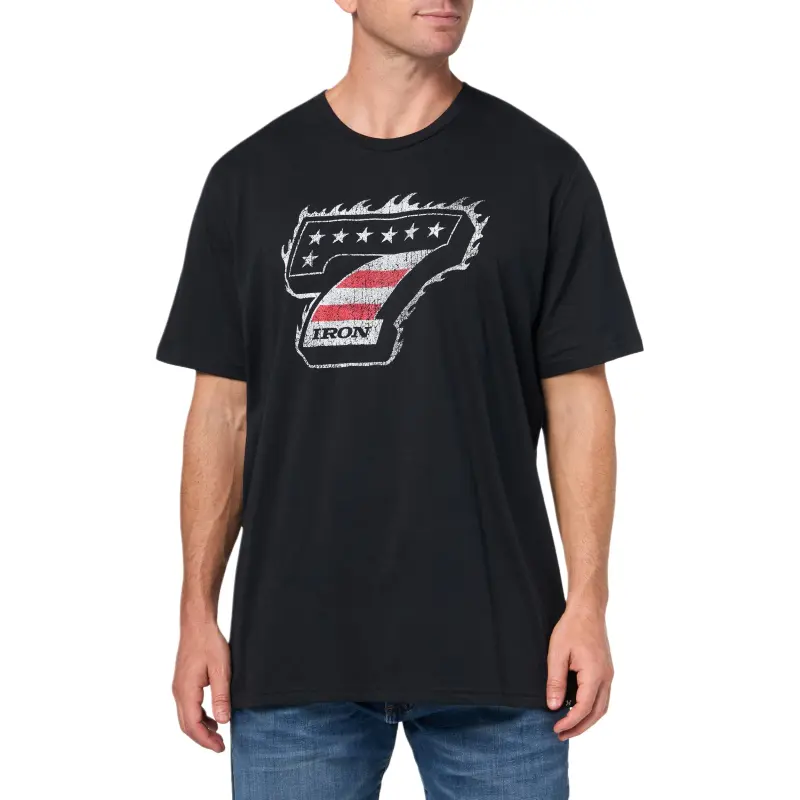Under Armour ProjectRock UA Iron T Shirt Men's Black-2