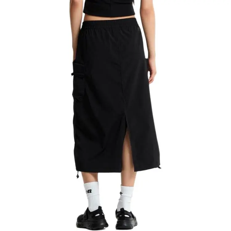 New Balance Casual Long Skirt Women's Black-4