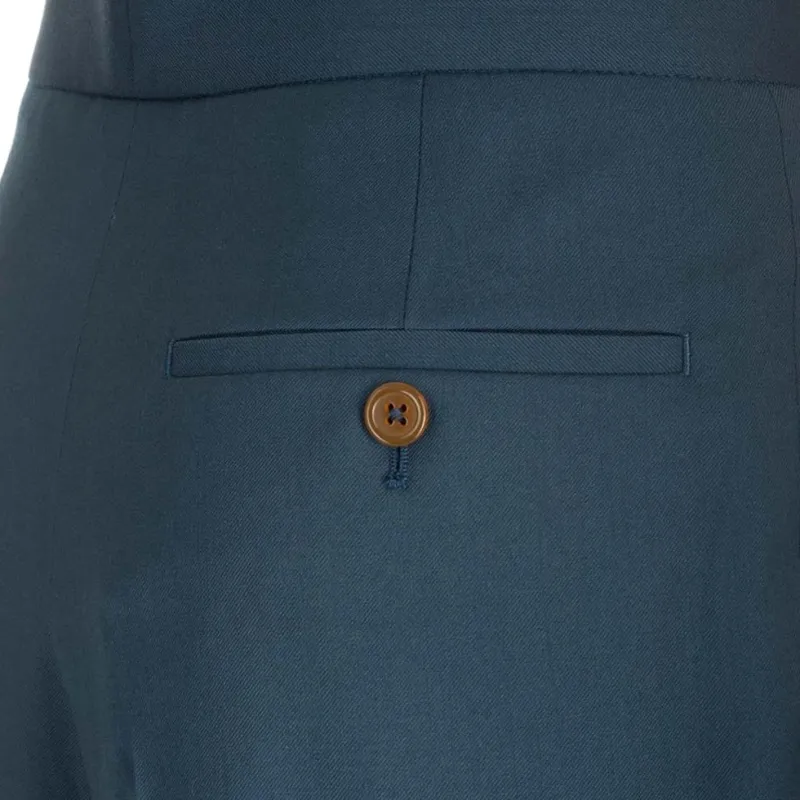 Vivienne Westwood FW23 Suit Trouser Women's Blue-2