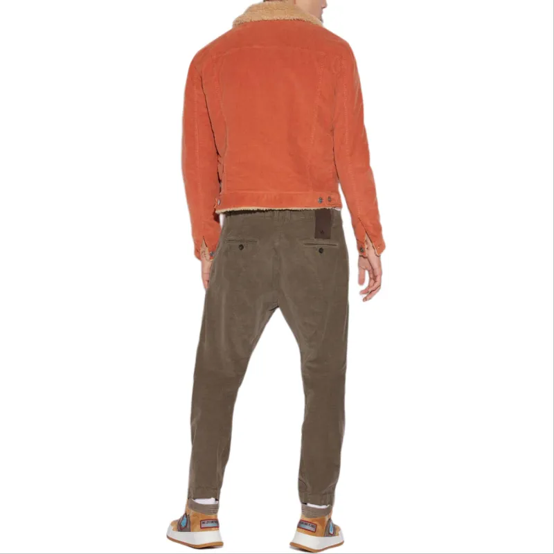 DSQUARED 2 Casual Pants Men Coffee-3