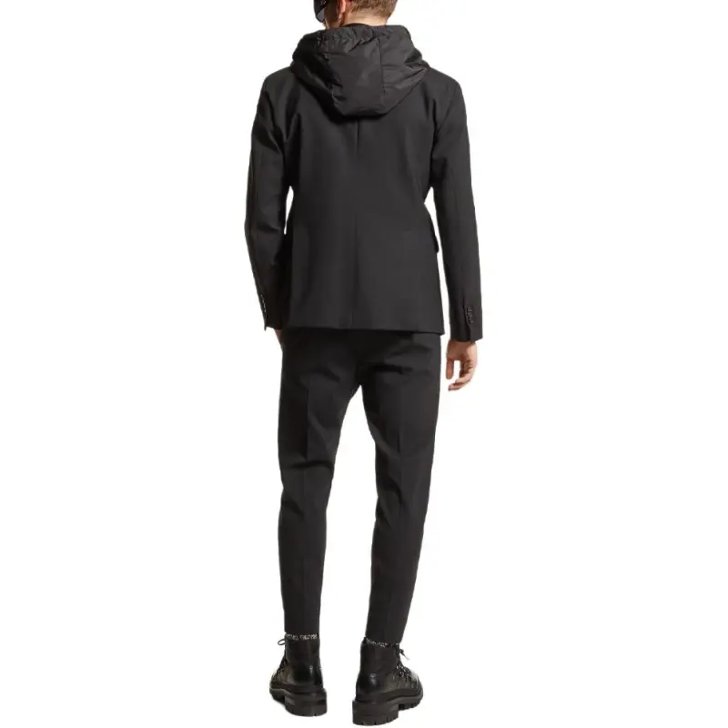 DSQUARED 2 Logo Printed Mid Rise Tapered Trousers-3