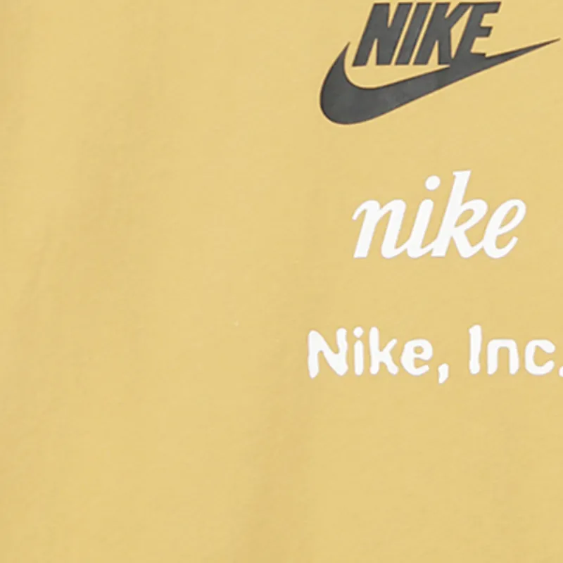 Nike T Shirts Men Yellow-2
