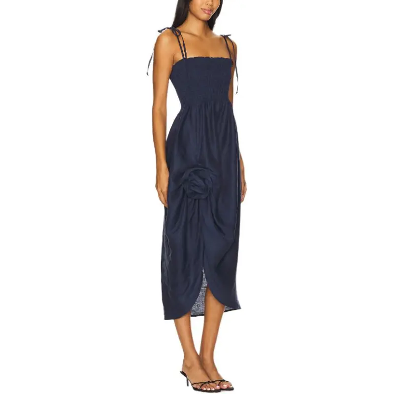Sleeper Slip Dresses Women's Marine Blue-2