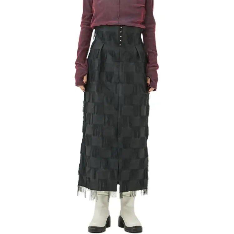 PUBLIC TOKYO Casual Long Skirts Women's Black-6