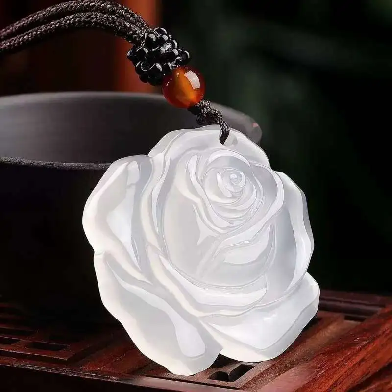 JUNWEN Jade Necklaces Unisex-3