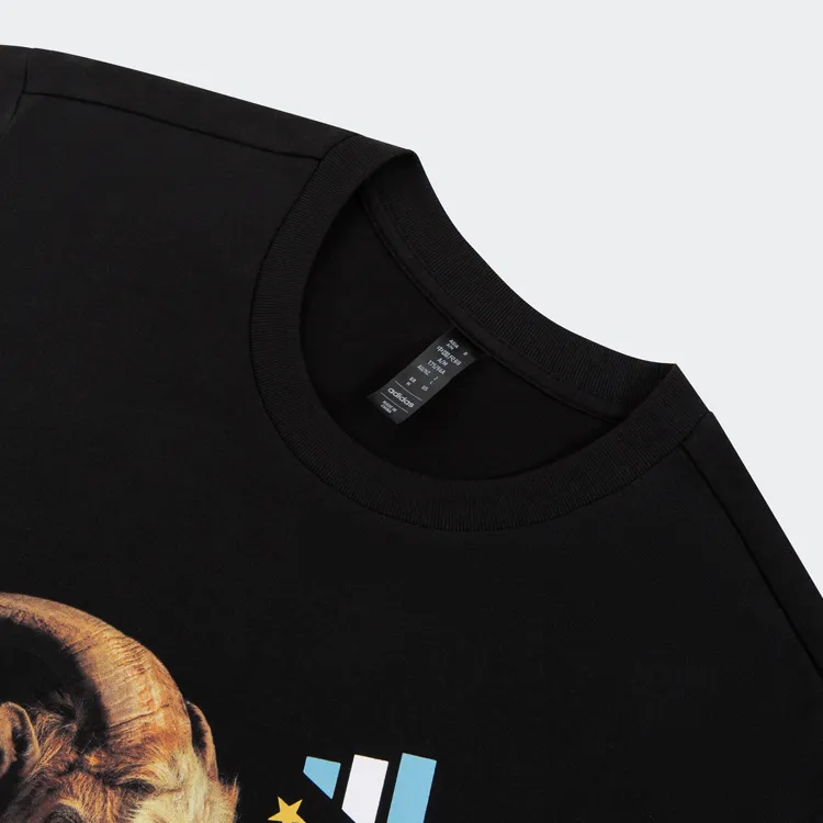 Adidas T Shirts Men Black-3