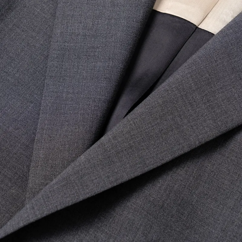 HUGO BOSS Business Suit Coat Men's Dark Gray-3