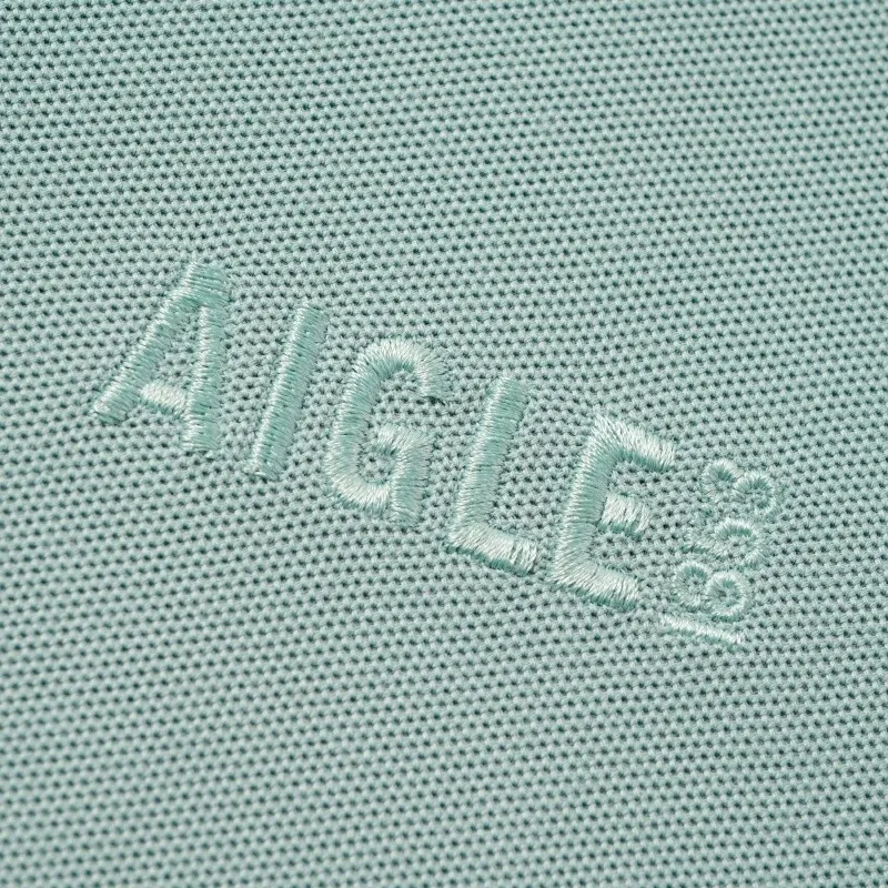 AIGLE DFT Polo Shirt Men's Dusty Blue-4