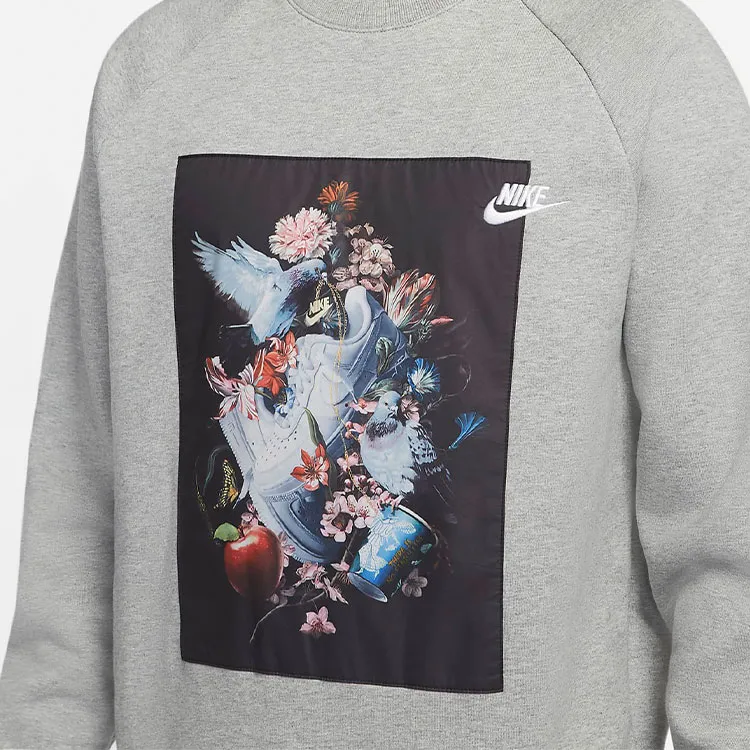 Nike Sweatshirts Men Gray-4