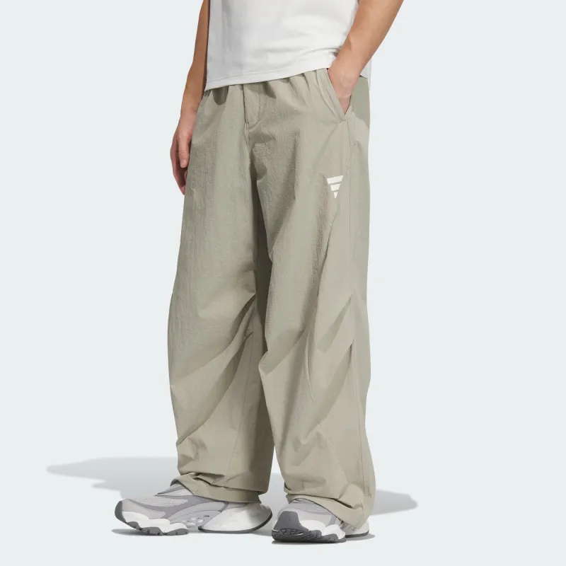 Adidas FOS Collection WOVEN TRACKSUIT BOTTOMS Casual Pants Men's Leather Gray-2