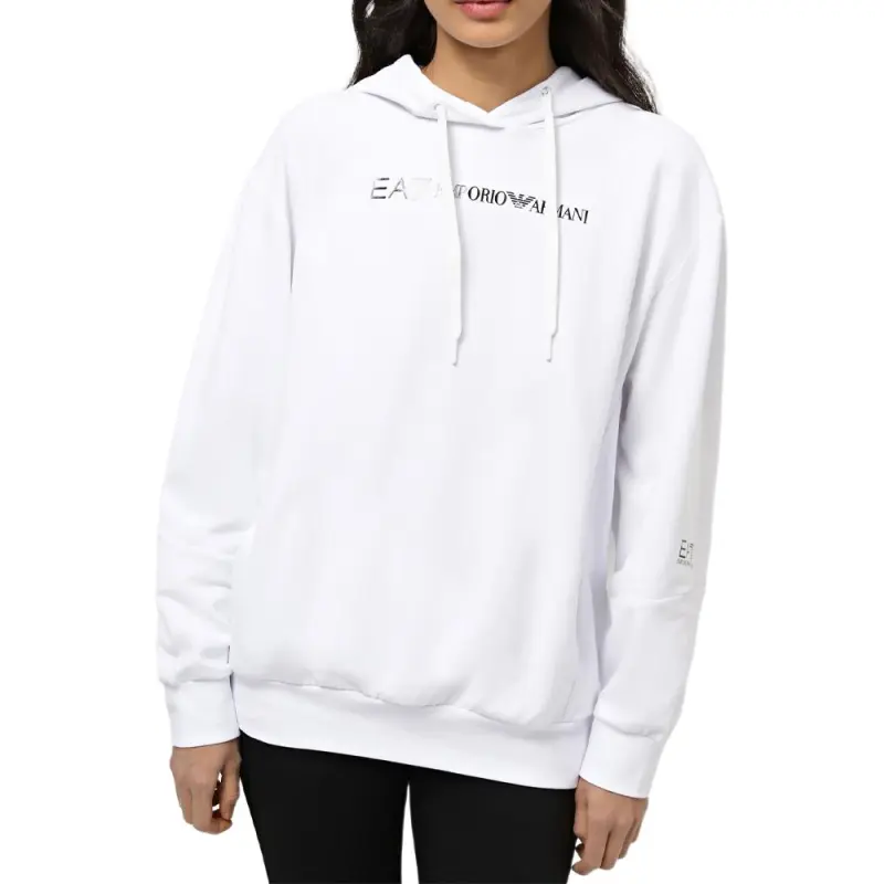 EMPORIO ARMANI EA7 FW23 Sweatshirt Women's White-3