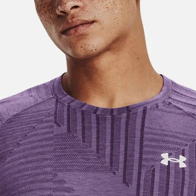 Under Armour T Shirts Men Purple-3