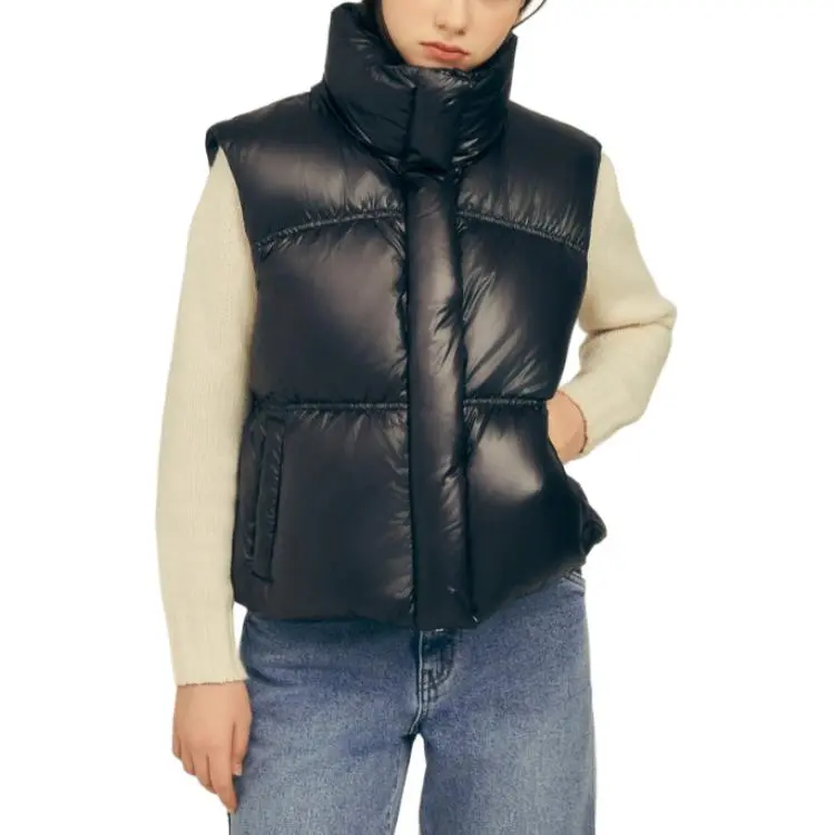 GUESS Vests Women's Black-3