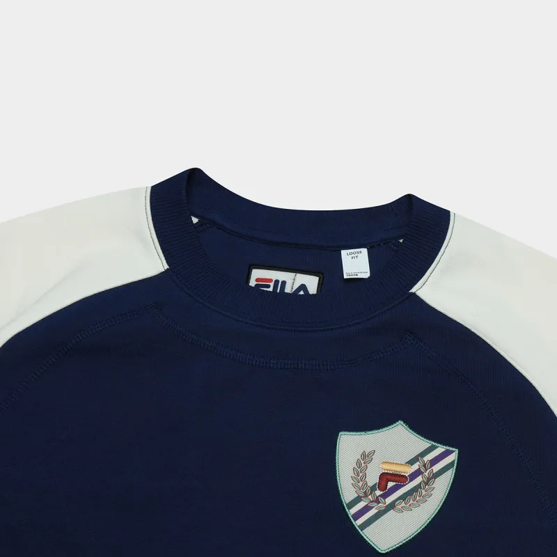 FILA FUSION x FACETASM Sweatshirt Women's Hannes Blue-2