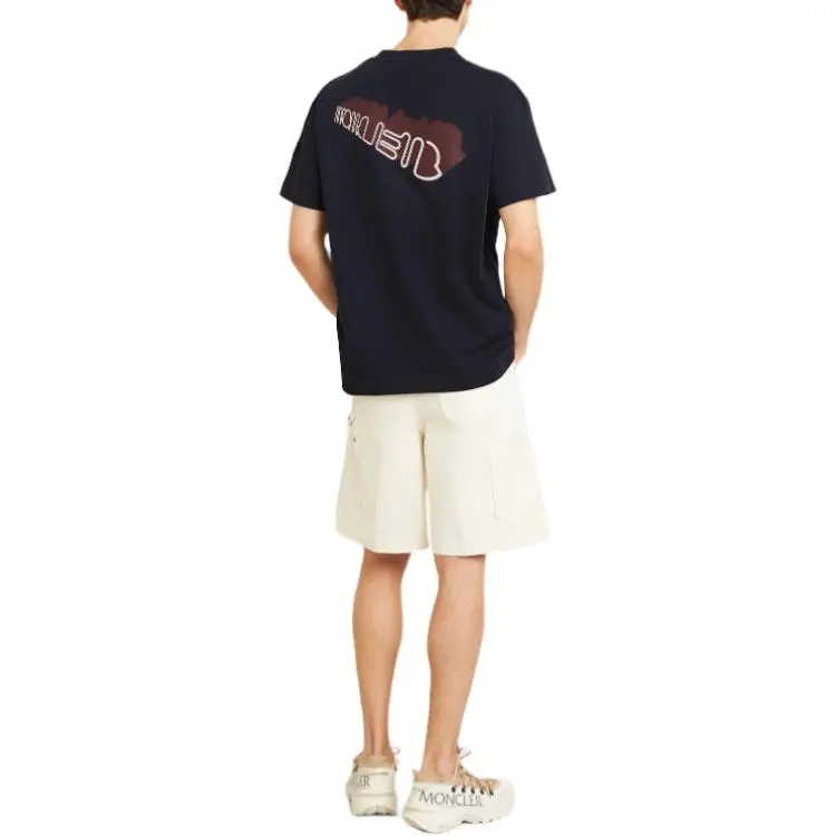 Moncler SS25 T Shirt Men's Blue-3