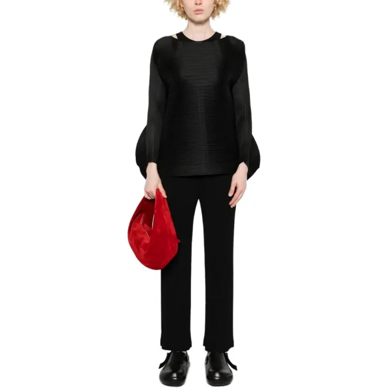 ISSEY MIYAKE Plissé Top-1