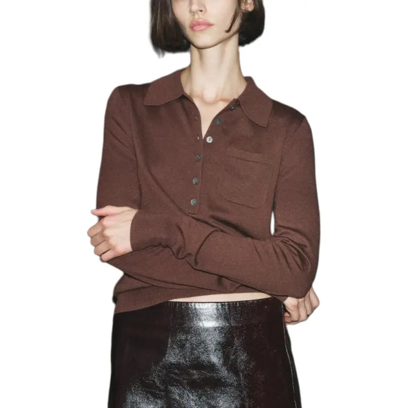 ZARA Knitwear Women's Brown-2