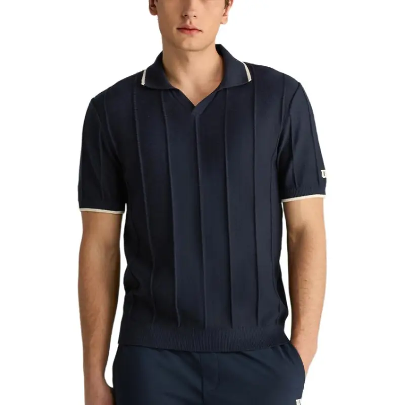 Wilson 25 Spring T Shirt Men's Marine Blue-2