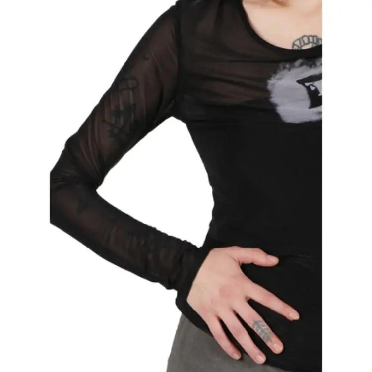 Yohji Yamamoto T Shirt Women's Black-5