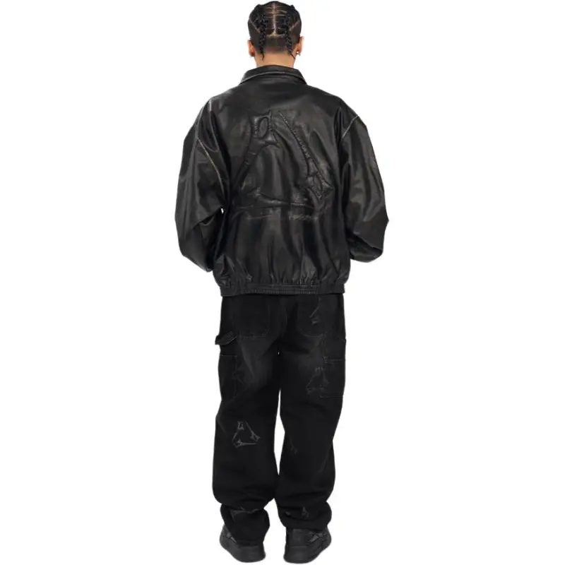 1807 Leather Jackets Unisex Dark Brown-4