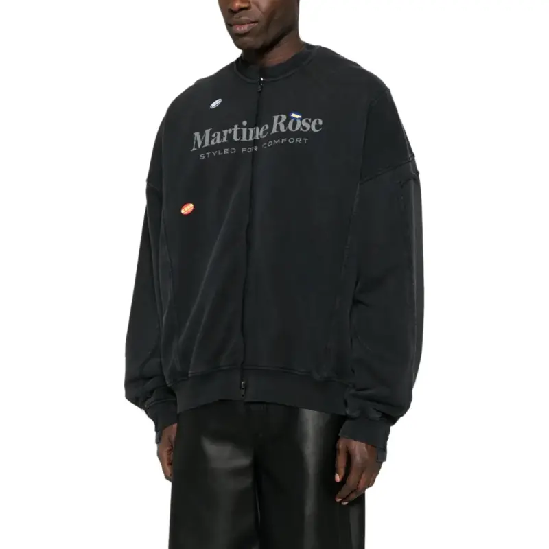 Martine Rose Zip up Sweatshirt-3