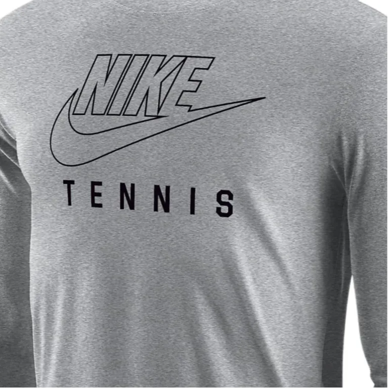 Nike Swoosh Men's Tennis Long Sleeve T Shirt-1
