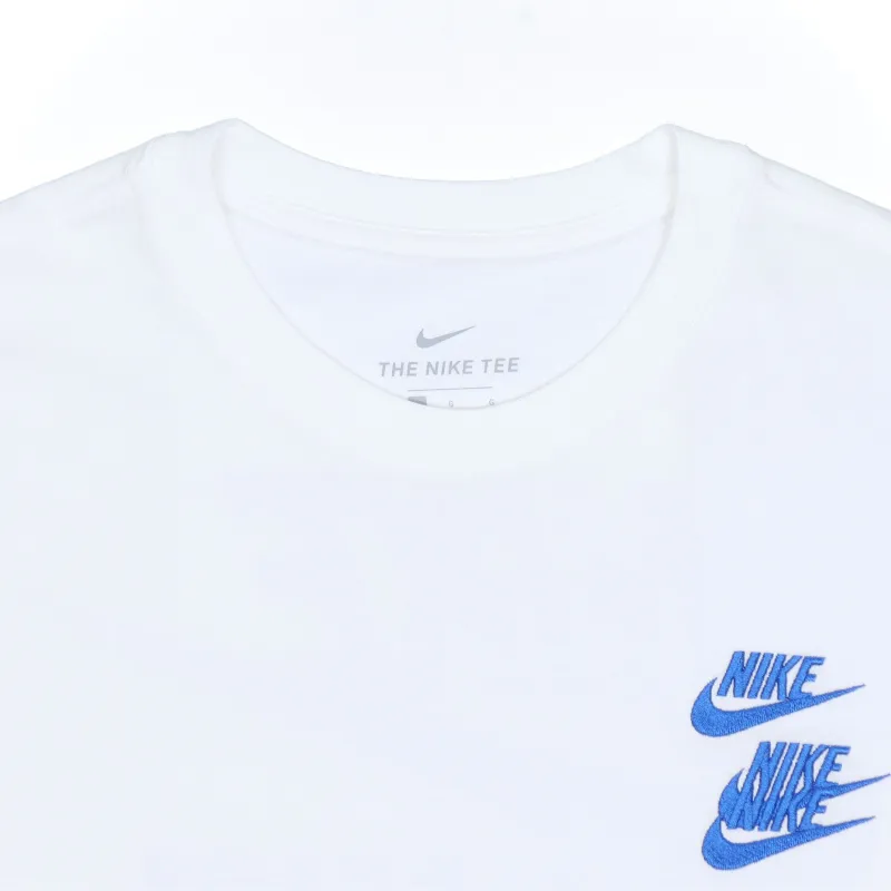 Nike T Shirts Men White-5