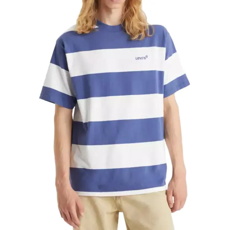 Levis T Shirts Men Blue-2