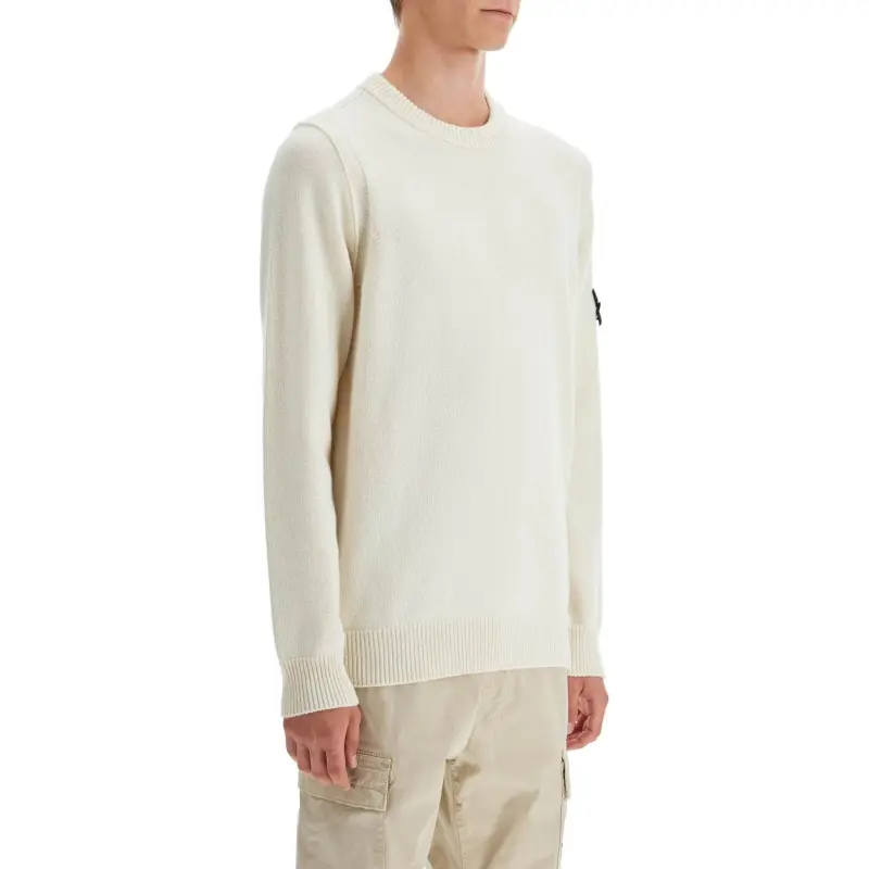 STONE ISLAND Sweaters Men White-2