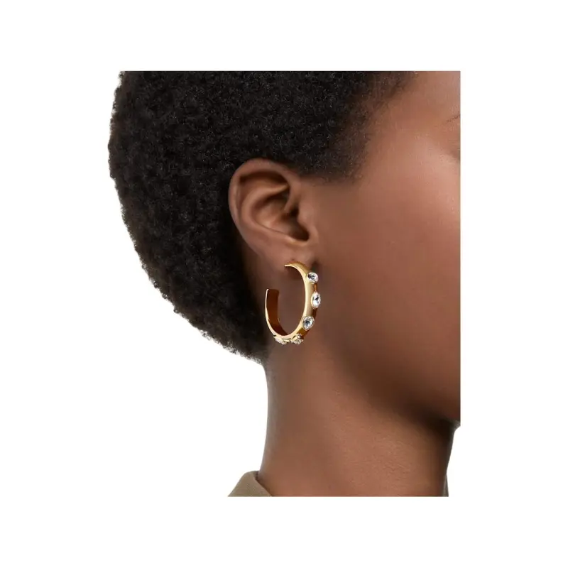 Swarovski Dextera Hoop Earrings-4