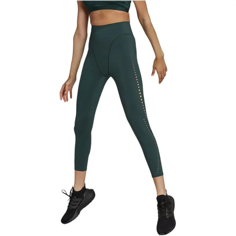 Adidas Optime Sports Pants Women's Dark Green-2