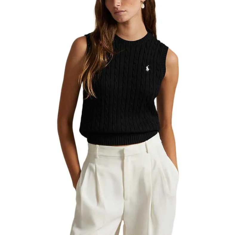Polo Ralph Lauren FW25 Tank Top Women's Black-1