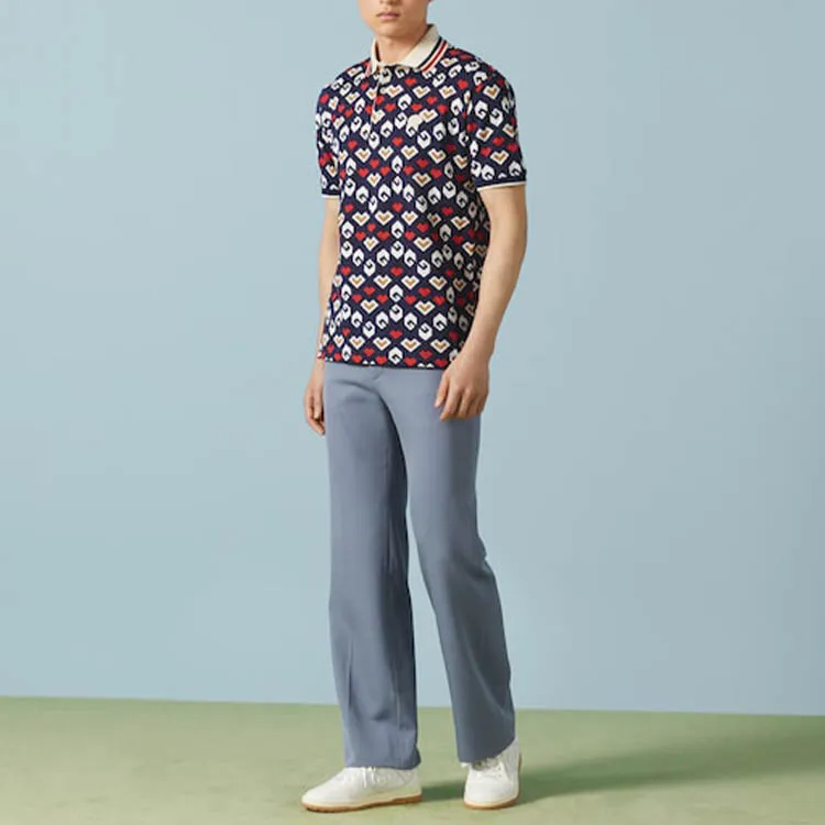 GUCCI Polo Shirts Men Multicolor-3