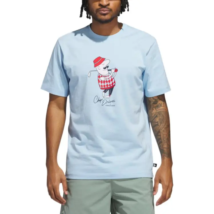 Adidas Free Shipping With AdiClub Classic Chip Graphic Tee-1