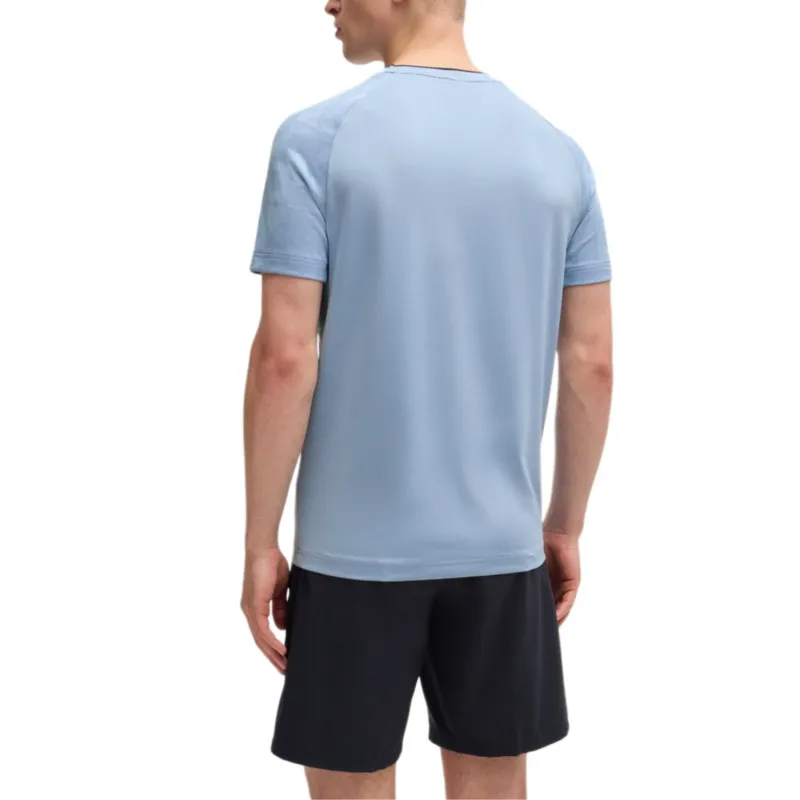 HUGO BOSS FW24 T Shirt Men's Light Blue-2