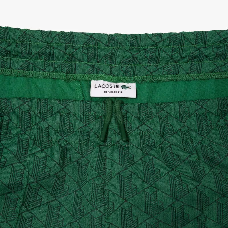 LACOSTE Knitted Sports Pants Men's Pine Green-2