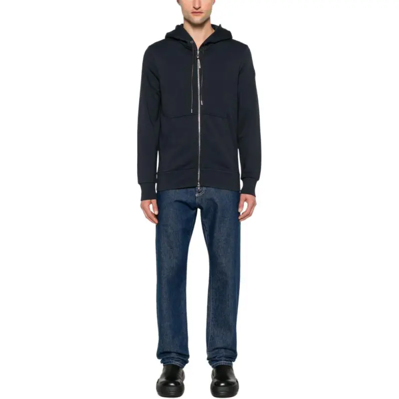 Moncler Logo appliqué Zipped Hoodie-2