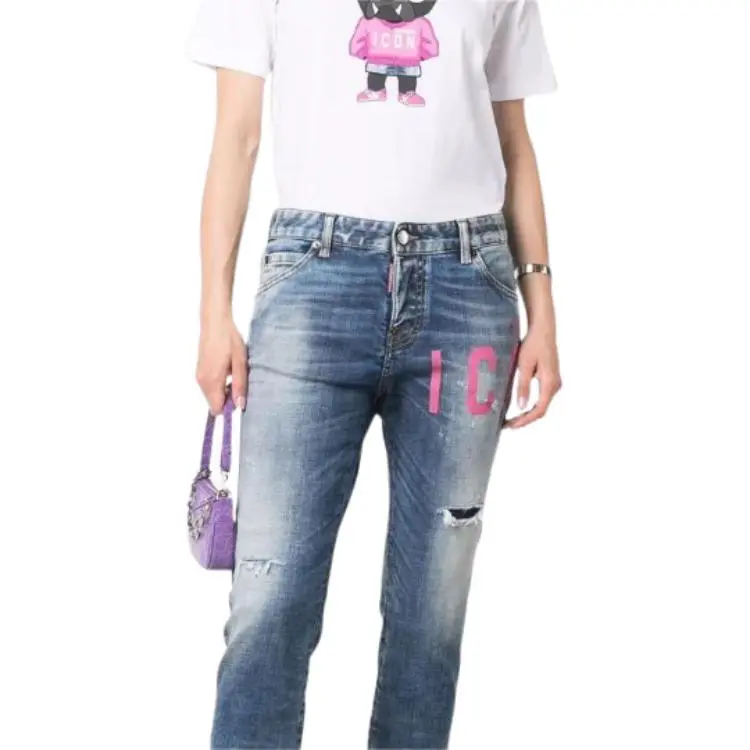 DSQUARED 2 Jeans Women's Blue-5