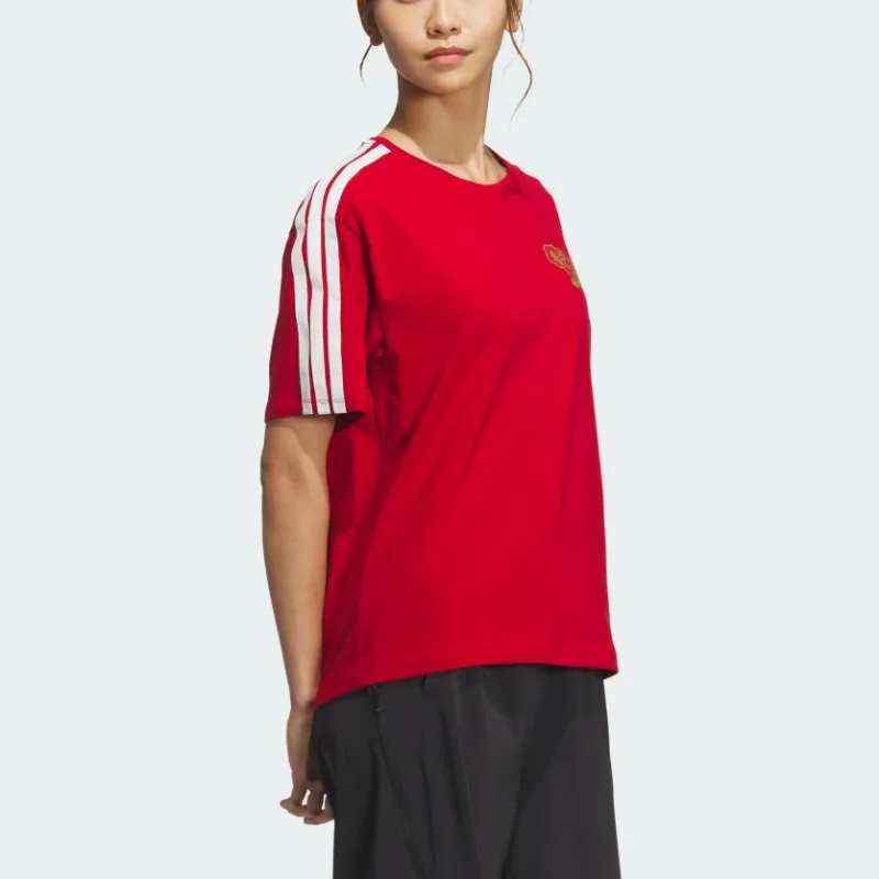 Adidas CNY FW24 T-Shirt Women's Red-2
