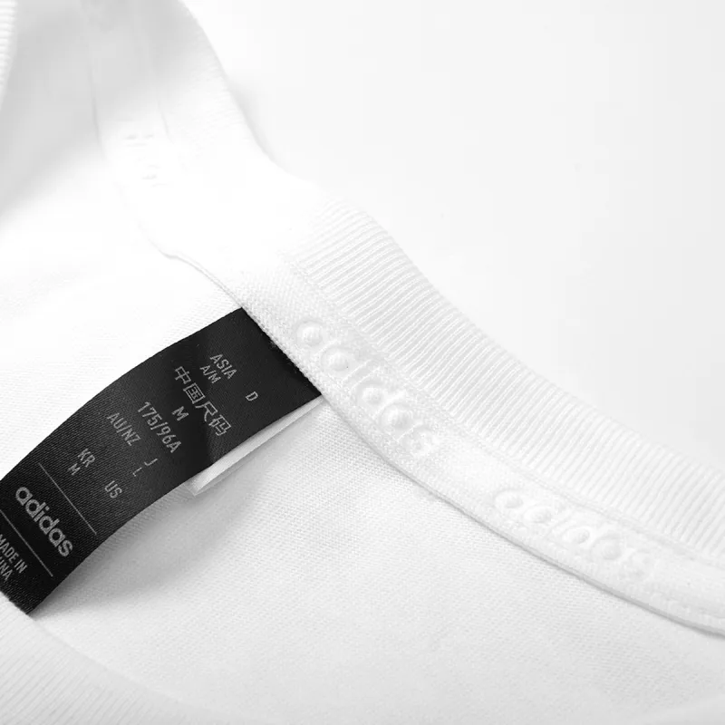 Adidas T Shirts Men White-2