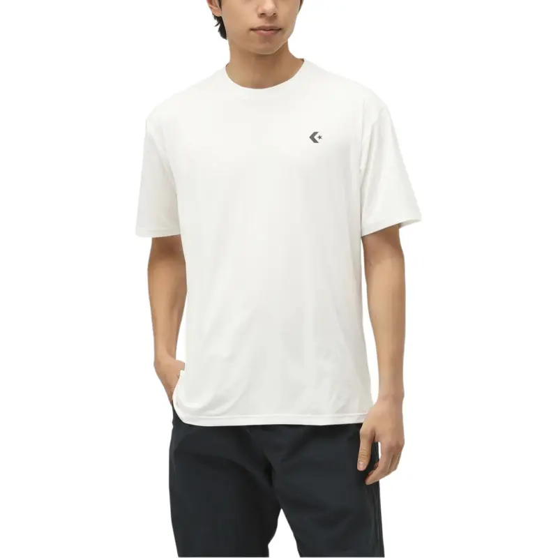 Converse CORE DRY SS T Shirt Men's White-2
