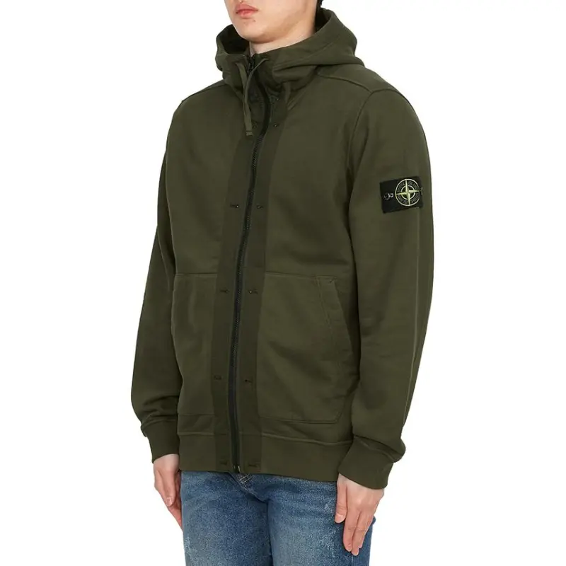 STONE ISLAND Jackets Coats Men's Army Green-4