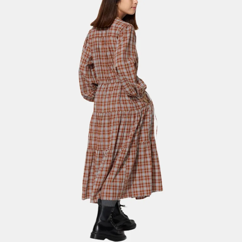 UNIQLO Long Sleeved Dresses Women's Camel-3