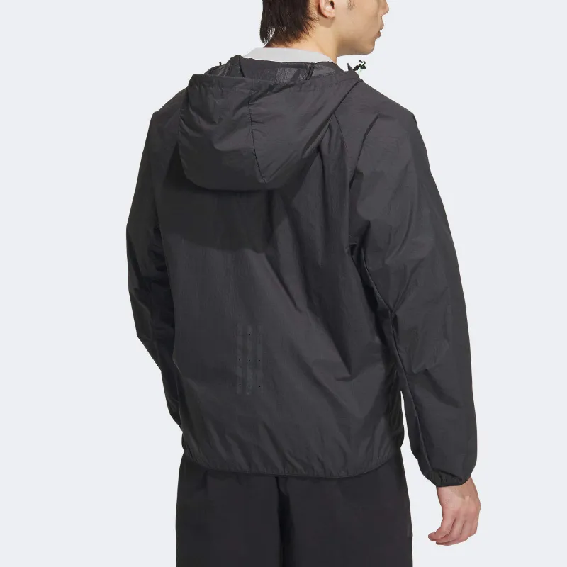 Adidas TH LW WV JKT Jackets Coats Men's Black-3