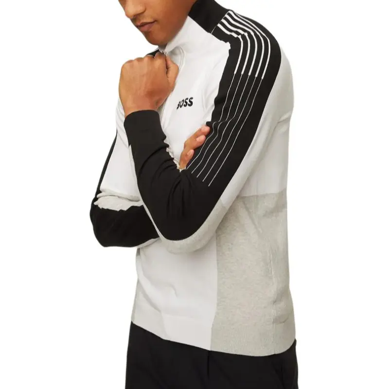 HUGO BOSS Pullover Sweater Men's White-3